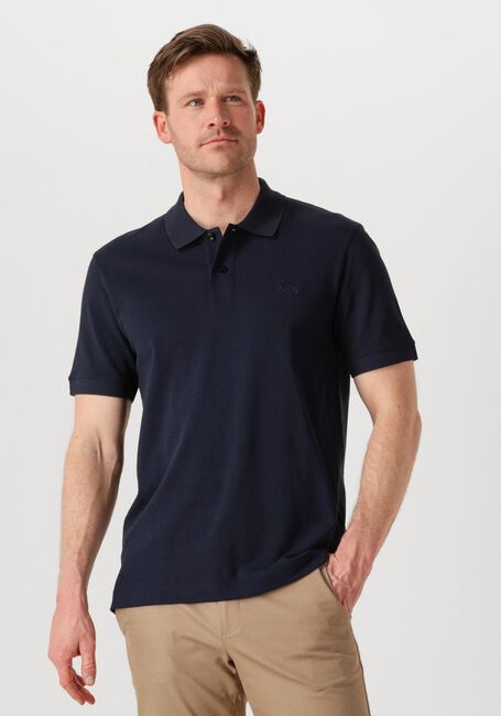 Donkerblauwe BOSS BLACK Polo PALLAS - large