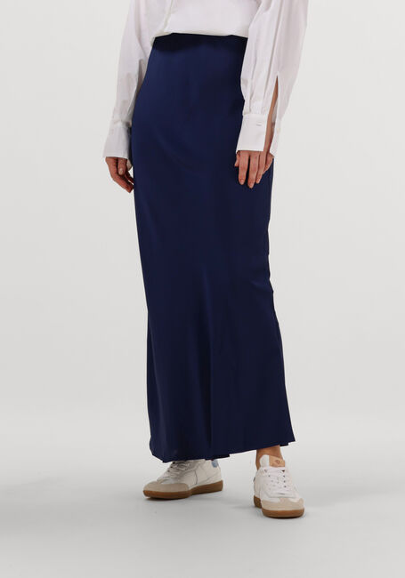 BRUUNS BAZAAR Jupe maxi JOANELLE SKIRT Bleu foncé - large