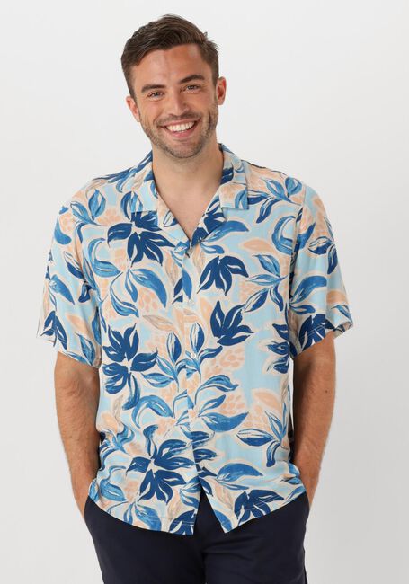 SHIWI Chemise décontracté MEN VIC SHORT SLEEVE SHIRT FLORAL LEAFS en multicolore - large