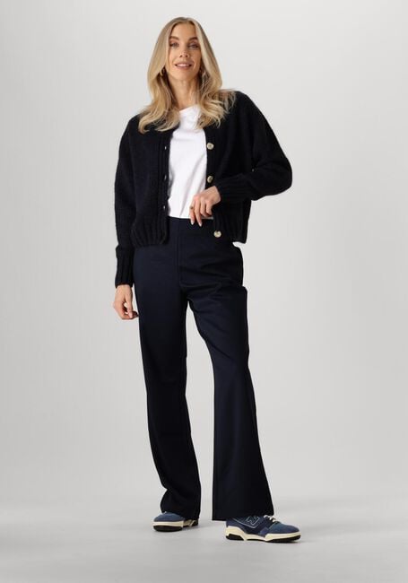 Donkerblauwe CIRCLE OF TRUST Flared broek MARLEY PANTS - large