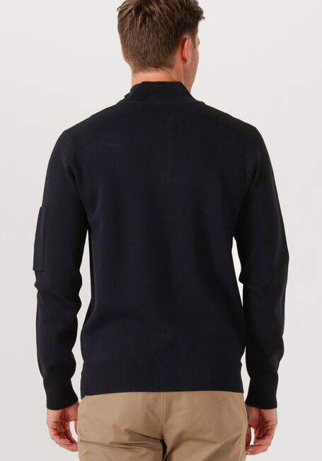GENTI Pull TURTLE 3 BUTTON LS en noir - large