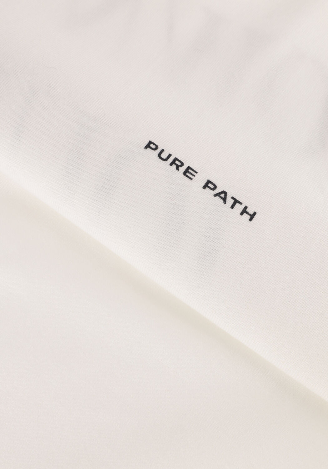 Gebroken wit PURE PATH T-shirt REGULAR FIT T-SHIRTS CREWNECK SS103 - large