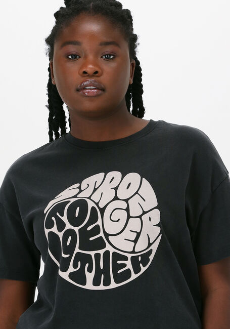 Grijze CATWALK JUNKIE T-shirt TS STRONGER - large