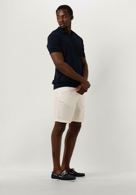SCOTCH & SODA Pantalon courte FAVE - COTTON/LINEN TWILL BERMUDA Blanc - large