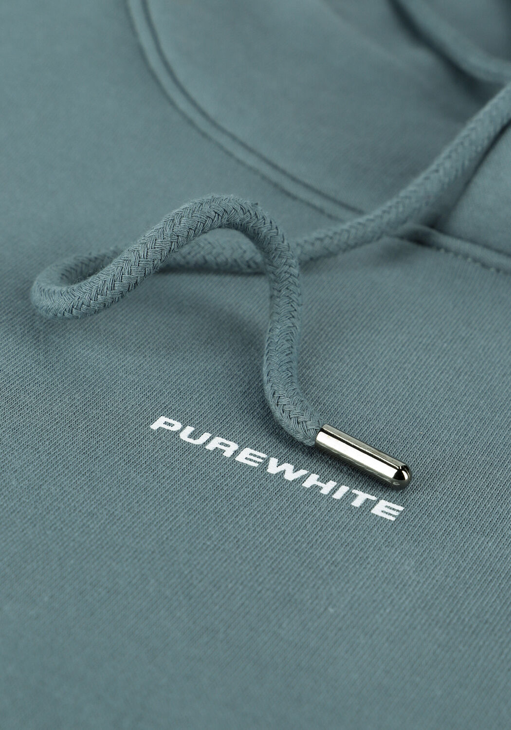 PUREWHITE Chandail PURE LOGO HOODIE en bleu - large