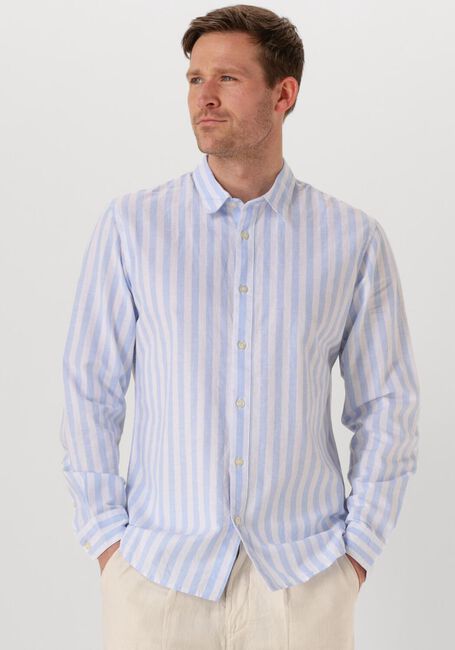 Blauwe SELECTED HOMME Casual overhemd SLHSLIM-SUN SHIRT LS NOOS - large