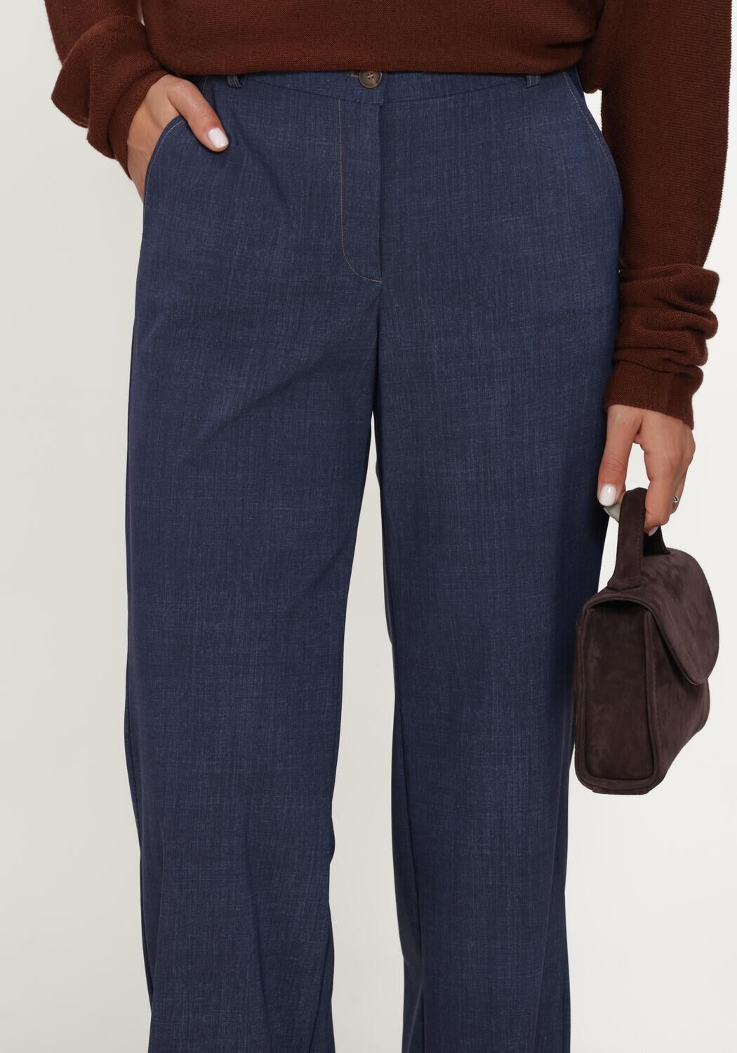 JAPAN TKY Pantalon DARYO en bleu - large
