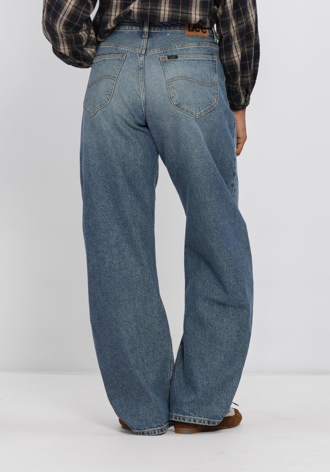 LEE Wide jeans BALLOON PANT Bleu clair - large