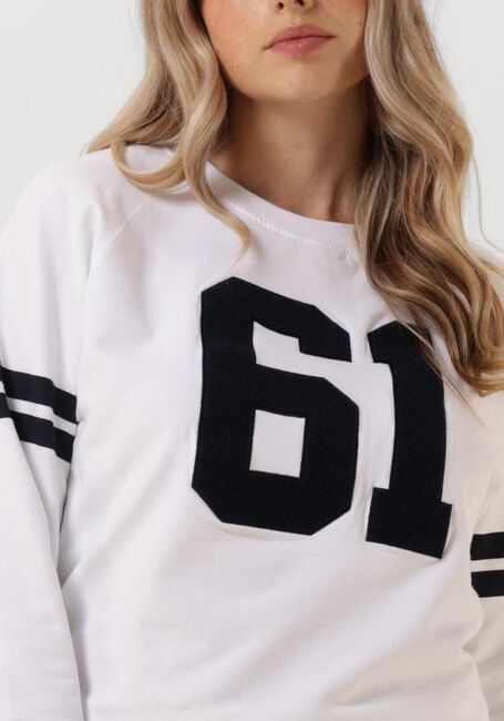 PENN & INK Pull 505 SWEATER PRINT Écru - large
