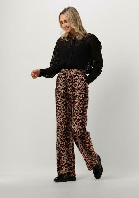 ALIX THE LABEL LADIES WOVEN BULL BURNOUT BLOUSE Blouses en noir - large