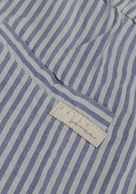 DAILY7 Pantalon large WIDE PANTS STRIPED Bleu clair - large
