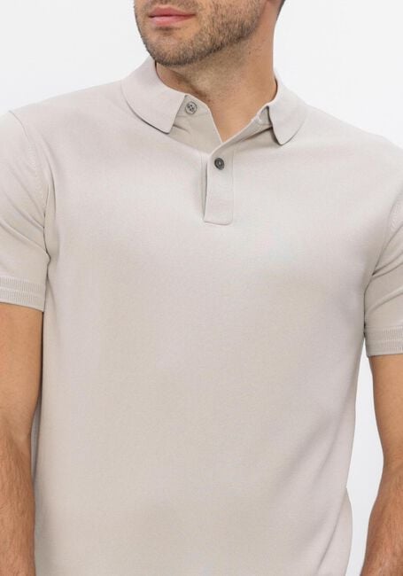 GENTI Polo POLO 2 BUTTON SS 1260 en beige - large