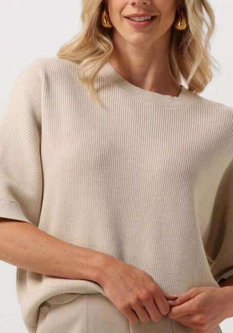 Beige MSCH COPENHAGEN Trui MSCHAMARI RACHELLE 2/4 PULLOVER - large