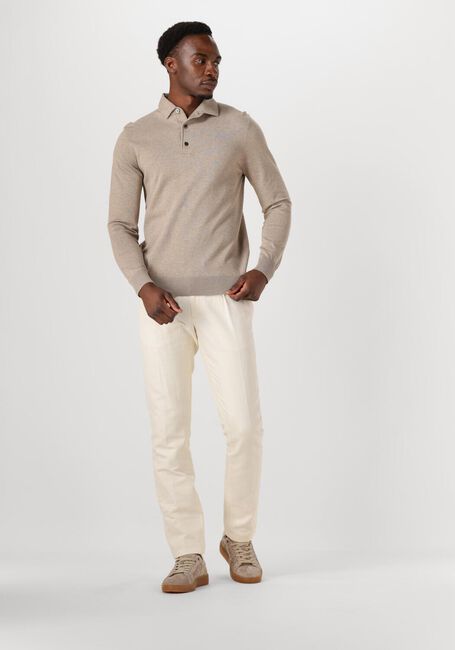 PROFUOMO Pull POLO ONEPIECE LUXURY BASIC en beige - large