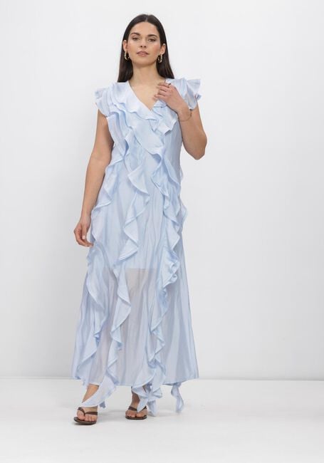 COPENHAGEN MUSE Robe maxi CMMOLLY-DRESS Bleu clair - large