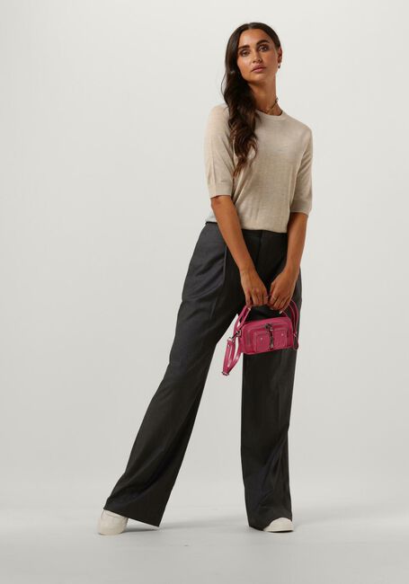 SCOTCH & SODA Pantalon ROSE PLEATED HIGH-RISE WIDE LEG PANT en gris - large