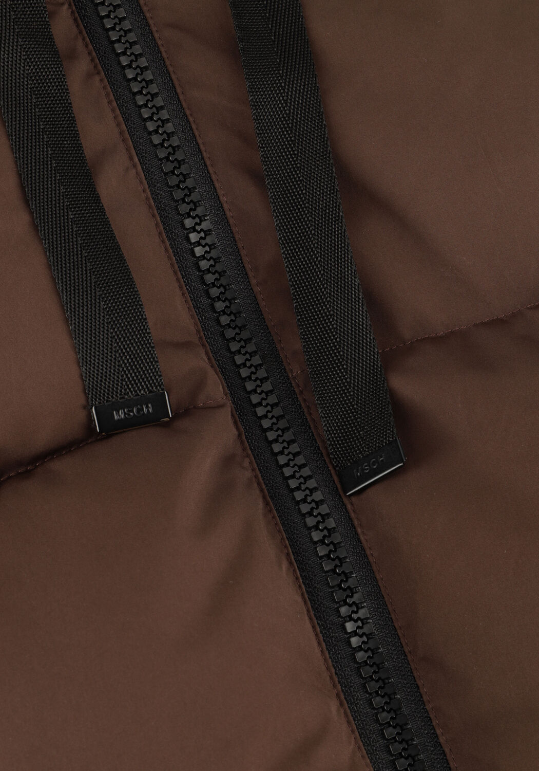 Bruine MSCH COPENHAGEN Gewatteerde jas MSCHPAVINARIA SHORT JACKET - large