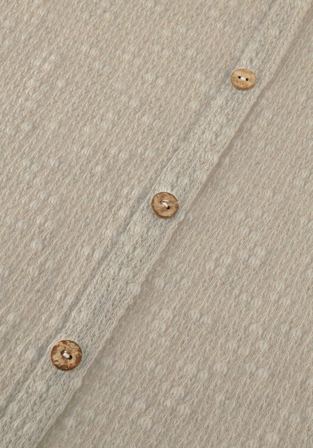 Ecru PLAY UP Mini jurk EMBELLIHED PIQUE - large