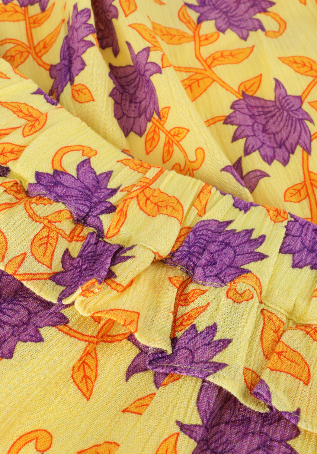 HARPER YVE Mini jupe HAVANA SK en jaune Omoda