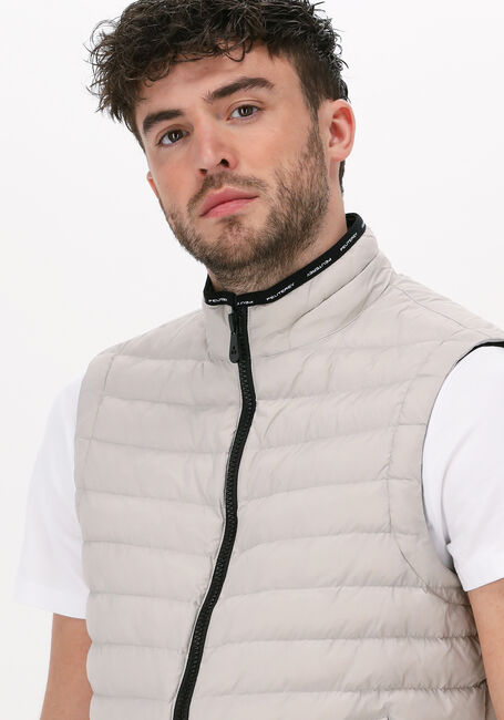PEUTEREY Veste sans manches MOISE KNC 01 en taupe - large