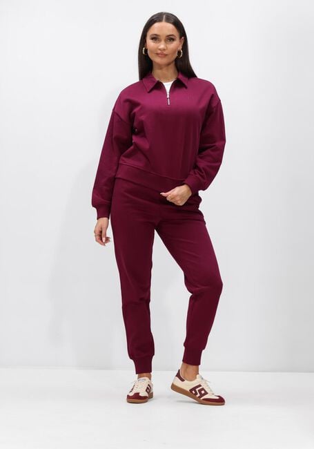 Bordeaux CALVIN KLEIN Joggingbroek ARCHIVE LOGO FRENCH TERRY SLIM J - large