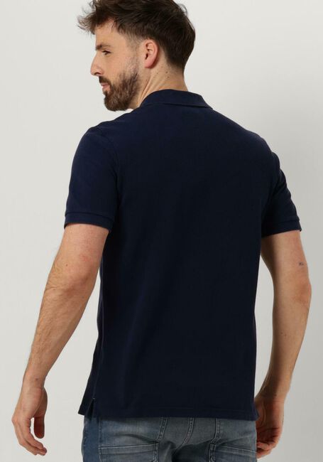 SCOTCH & SODA Polo GARMENT DYE ORGANIC COTTON PIQUE POLO Bleu fonc&eacute; - large