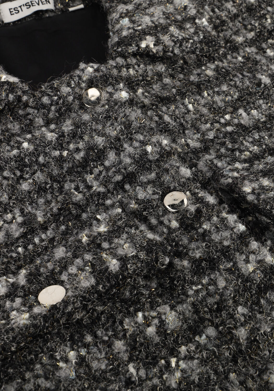 EST'SEVEN Blazer ELINE JACKET ERA en gris - large