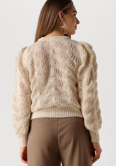 Y.A.S. Gilet YASBUBBLE LS KNIT CARDIGAN S. en beige - large