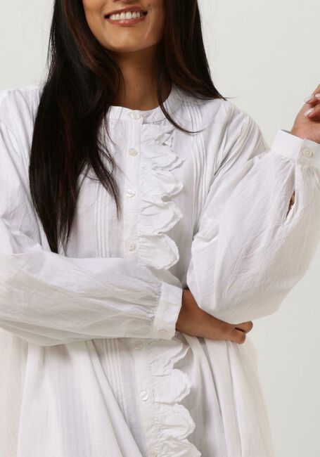 SEMICOUTURE Robe midi CINDY en blanc - large