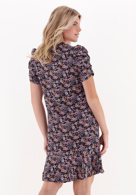 COLOURFUL REBEL Mini robe LIES DITZY FLOWER PUFF SLEEVE MINI DRESS en rose - large