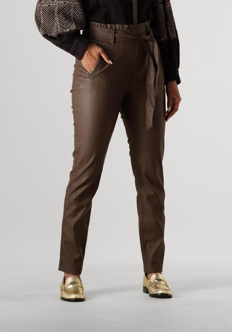 KNIT-TED Pantalon FRANCIS PANT en marron - large