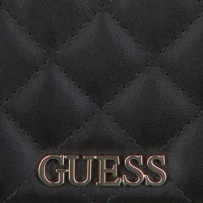 Zwarte GUESS Portemonnee ILLY SMALL TRIFOLD - large