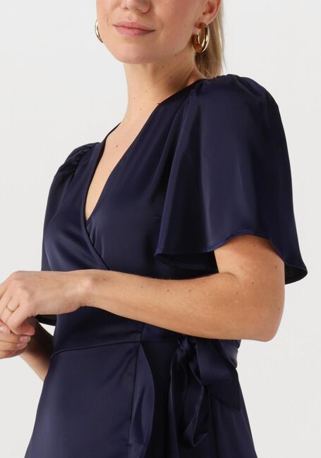 Y.A.S. Robe midi YASTHEA MIDI WRAP DRESS Bleu foncé - large
