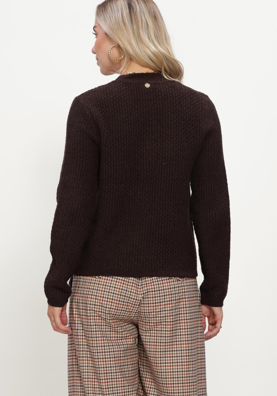 Bruine SILVIAN HEACH Vest CARDIGAN RYANA - large