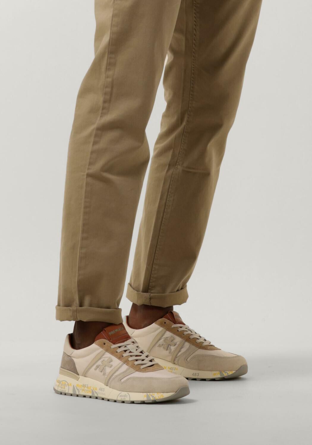 Witte PREMIATA Sneakers LANDER - large