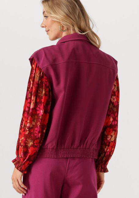 YDENCE Gilet GILET DANIELLE Bordeaux - large