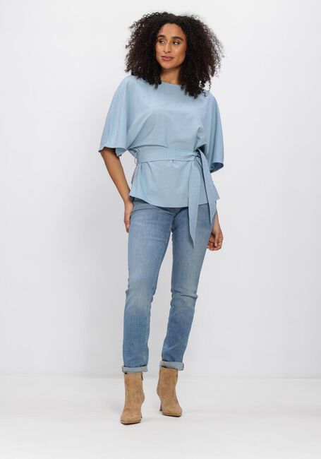 MOS MOSH MMNAOMI SALUTE EMB. JEANS Jeans en bleu - large