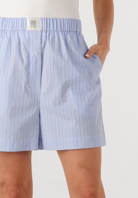SECOND FEMALE Pantalon courte ALANIS SHORTS en bleu - large