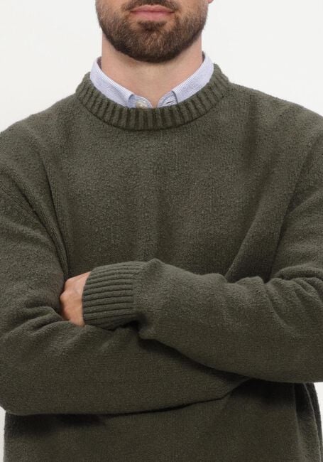 SELECTED MEN Pull SLHALEX LS KNIT CREW NECK NOOS Bleu fonc&eacute; - large