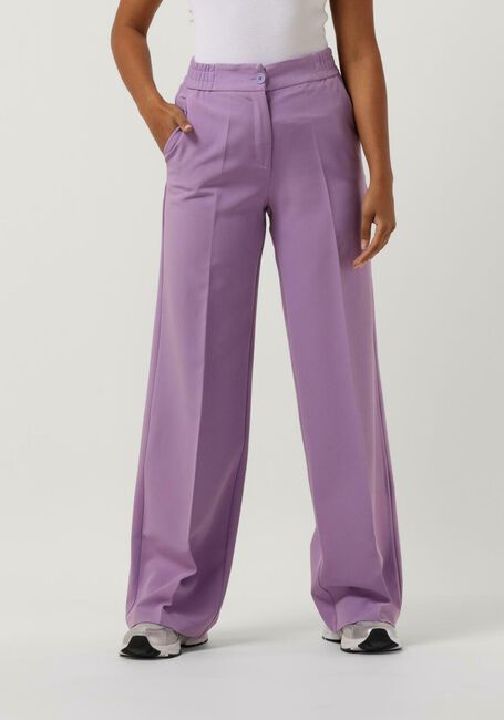 Paarse ACCESS Wijde broek W2-5084-364 - large