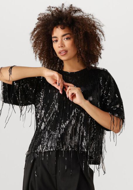 Zwarte MOVES Top MANDI BLOUSE 4451 - large