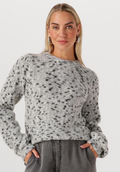Grijze SIMPLE Trui KNIT-PONG-25-3 - large