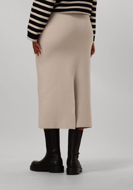 Beige OBJECT Midirok OBJREYNARD HW KNIT SKIRT - large