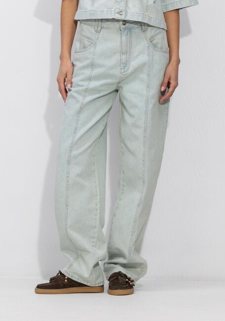 Lichtblauwe NUKUS Wide jeans BLAIR PANTS - large