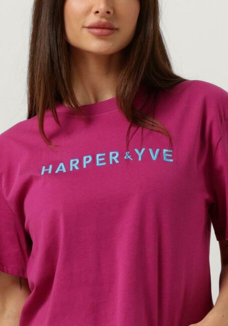 HARPER & YVE T-shirt HARPER-SS Lilas - large
