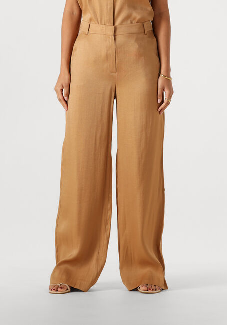 AAIKO Pantalon large CECILIA VIS 355 en camel - large