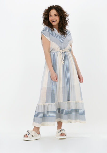LOUIZON Robe maxi JIHANE ROBE en bleu - large