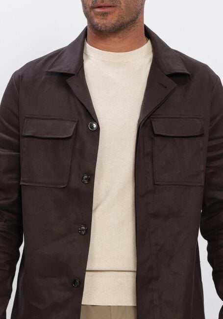 PROFUOMO OVERSHIRT LL GD Surchemises en marron - large