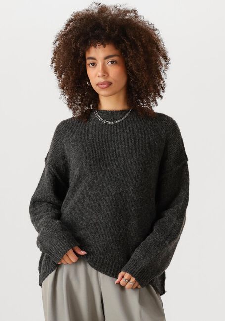 Donkergrijze MY ESSENTIAL WARDROBE Sweater PALOMAMW KNIT PULLOVER - large