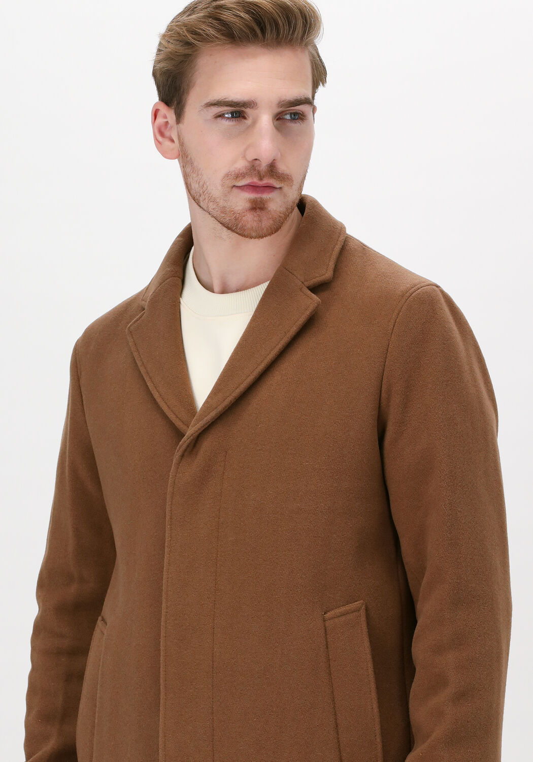 Selected homme camel coat store